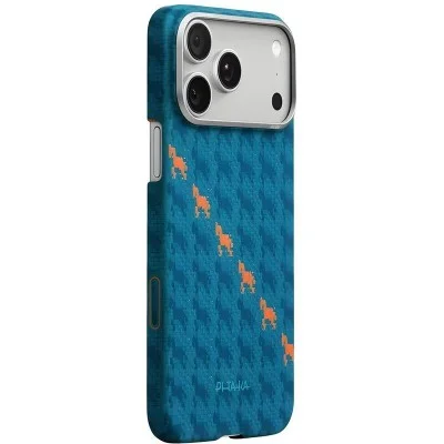 Pitaka Hapiness Rides Ultra Slim Case For iPhone 17 Pro Max - Indigo